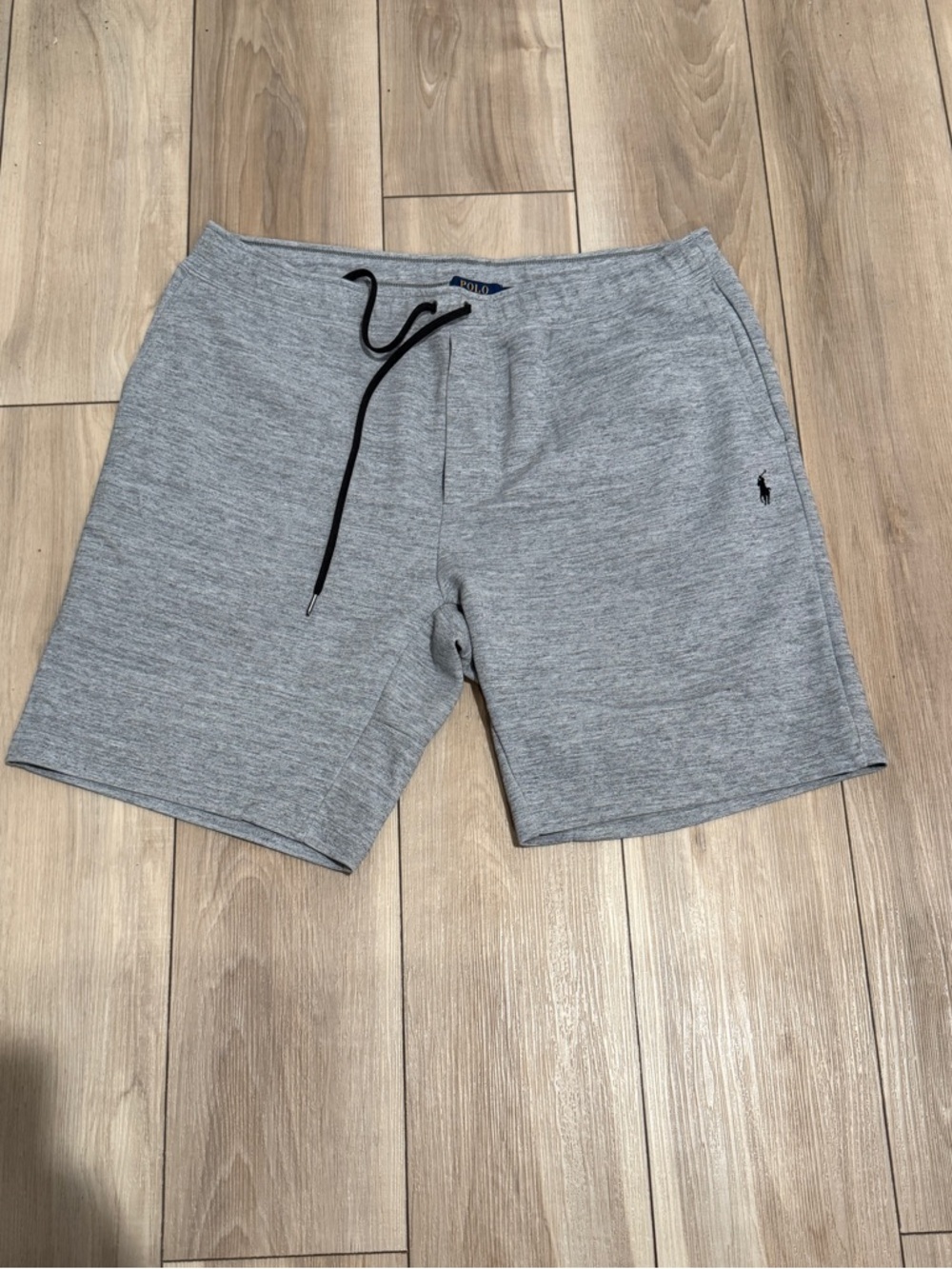 Polo by Ralph Lauren Heather Gray Knit Drawstring Men's Shorts